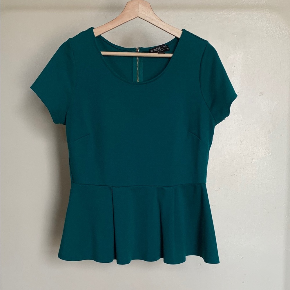 Forever21+ Peplum Shirt